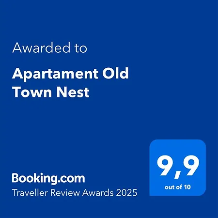 Old Town Nest - 2 Sypialnie, Balkon, Parking W Hali * Danzica