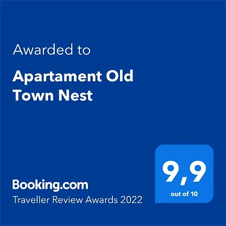 Old Town Nest - 2 Sypialnie, Balkon, Parking W Hali 公寓 *