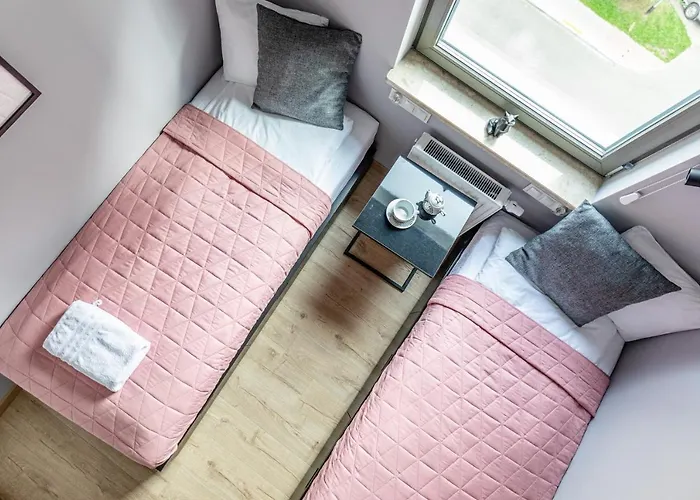 Daire Old Town Nest - 2 Sypialnie, Balkon, Parking W Hali *